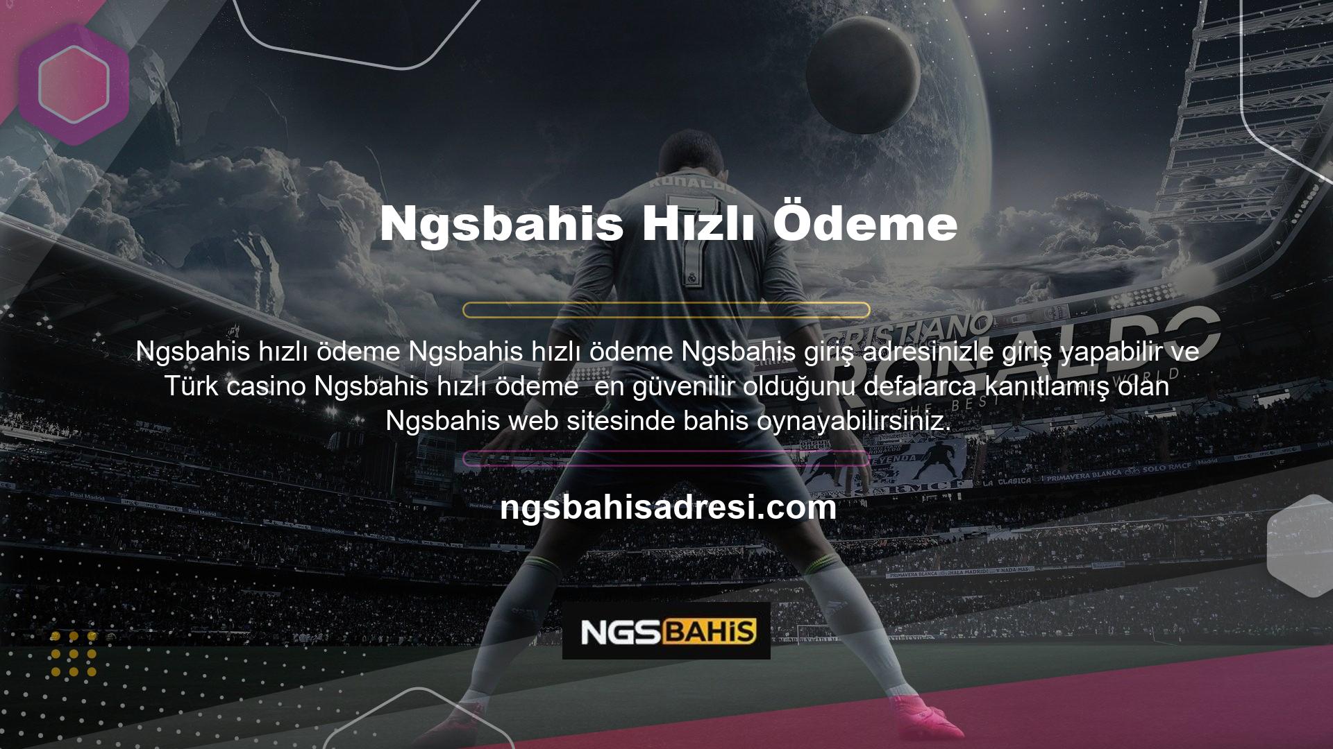 Ngsbahis Casino
Çevrimiçi casino endüstrisindeki en güvenilir site olan Ngsbahis, bahis oranlarını güncelleyerek çok para kazanmaya başladı