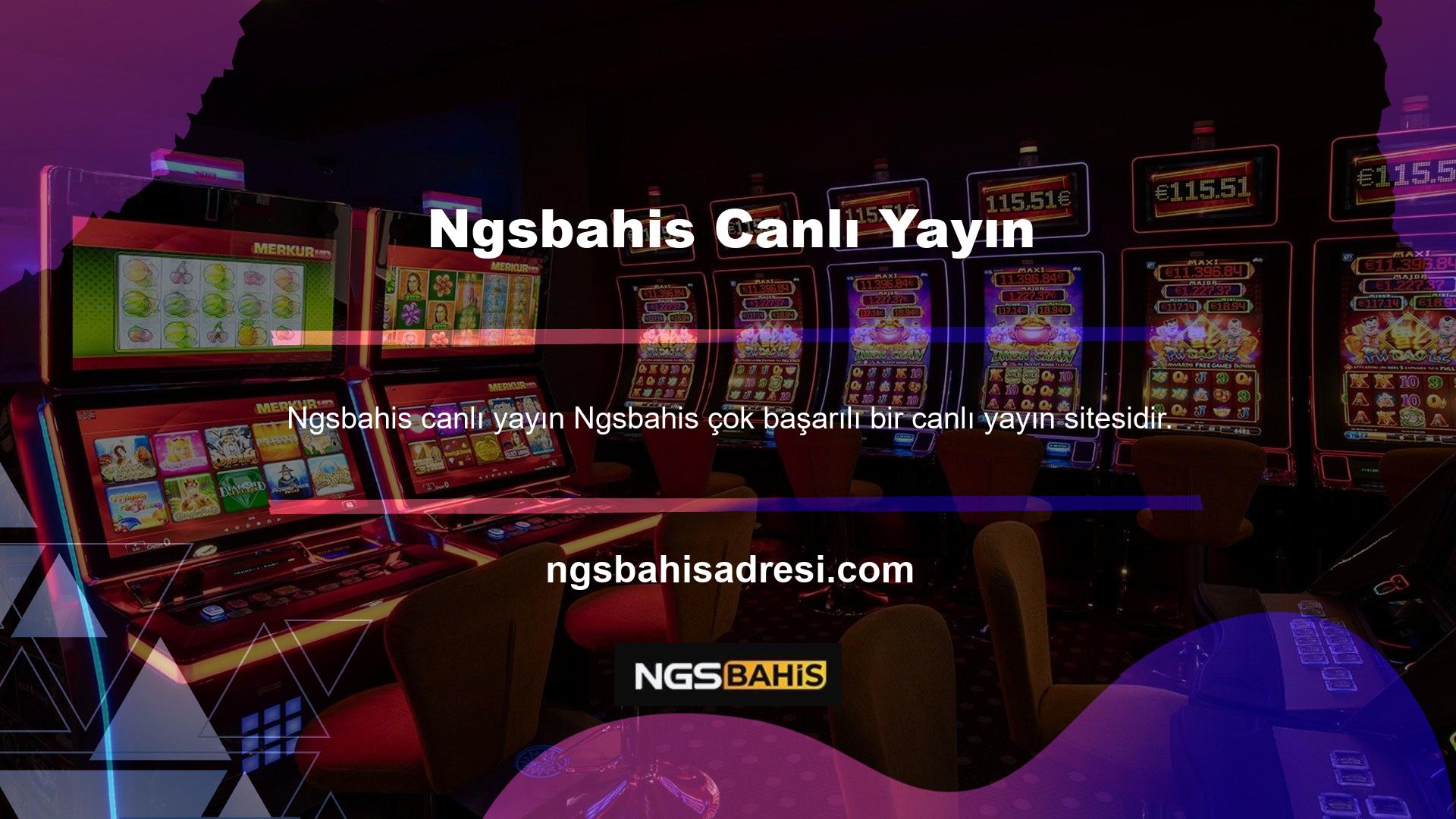 Ngsbahis, canlı yayın işlevini bahis pazarına tanıtan ilk sitelerden biriydi