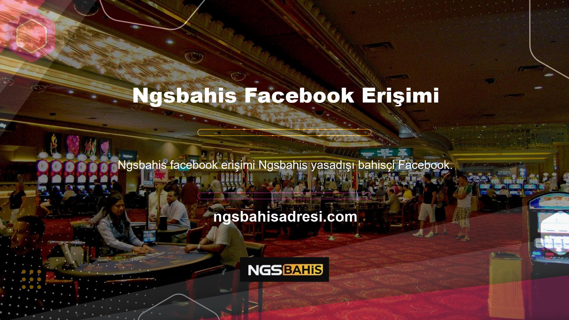 Ngsbahis yasadışı bahisçi Facebook'a erişmek için farklı yöntemler deneyebilirsiniz
